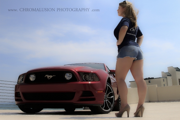 Chromalusion Photography featuring Brittany Crisp at Mustang Week 2015