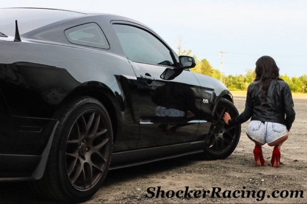 Alex Owen with a 2011 Ford Mustang GT