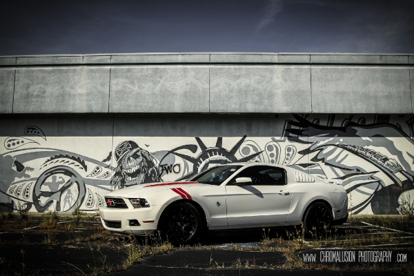 Elizabeth Marcum with her Mustang by Chromalusion Photography_4