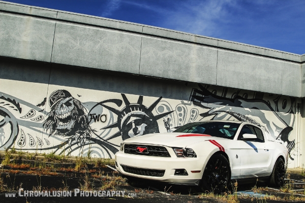 Elizabeth Marcum with her Mustang by Chromalusion Photography_5
