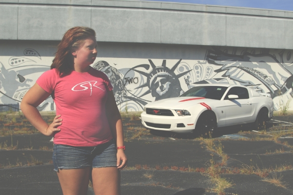 Elizabeth Marcum with her Mustang by Chromalusion Photography_7