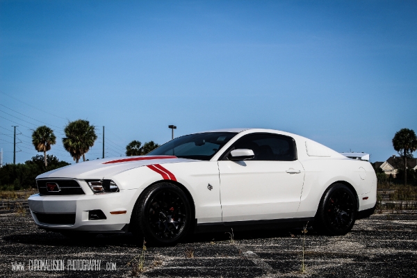 Elizabeth Marcum with her Mustang by Chromalusion Photography_3
