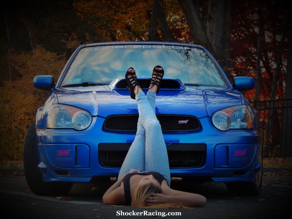 Morgan Kitzmiller with a Subaru WRX STI