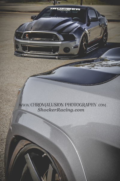 Chromalusion Photography shoot with Ryan Horne's Shelby GT500 and Jeep SRT