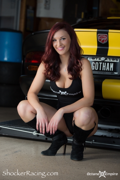 Skylar Baggett for ShockerRacingGirls with a Viper GTS - Photoshoot by Octane Empire