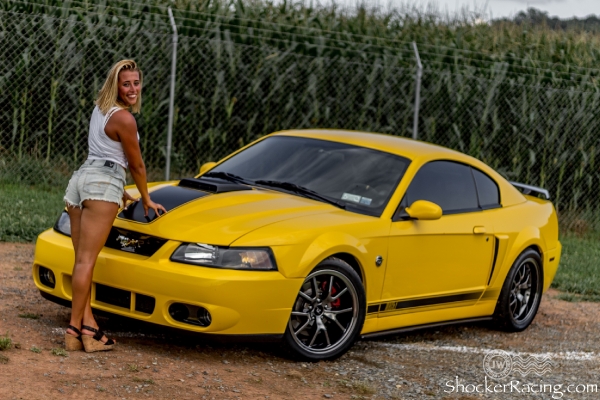 Morgan Kitzmiller with a Mach 1 Mustang_2