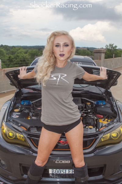 LAM with @Boosti_Lee's WRX STI for ShockerRacingGirls