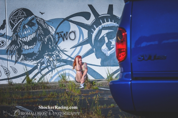 Jessica Cramer for ShockerRacingGirls with a Ford Lightning_2