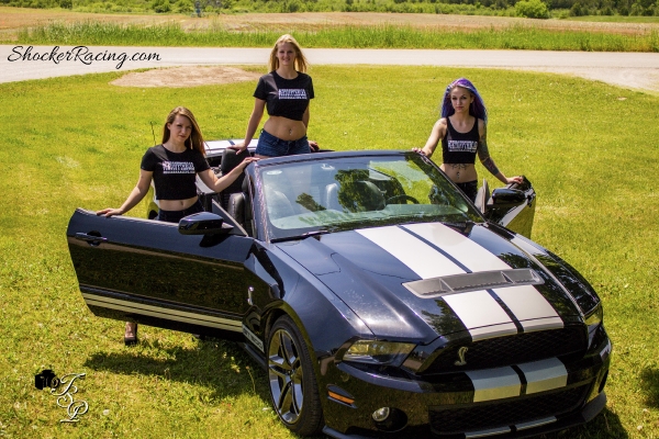 Nicole, Brandi Chojnacki, and Shauna Zielaskowski for ShockerRacingGirls