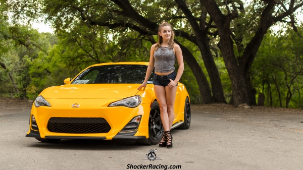 Samanthan Lewis with her Scion for ShockerRacingGirls_7