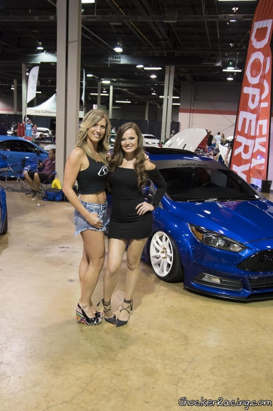 MrsShockerRacing with Brooke Curtis at Tuner Evo Chicago 2017