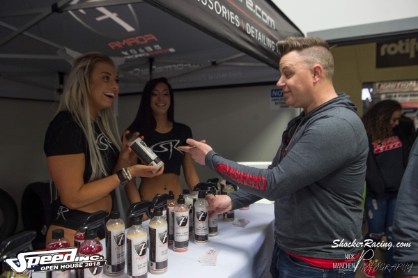 Adriannka, Lex, and Alice for ShockerRacing Girls at Speed Inc Open House 2018