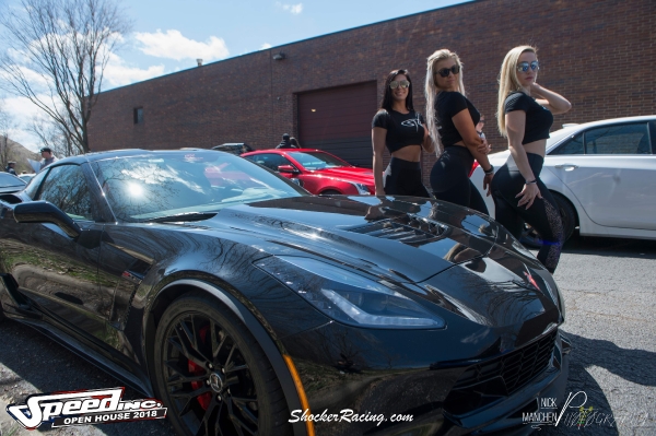 Adriannka, Lex, and Alice for ShockerRacing Girls at Speed Inc Open House 2018