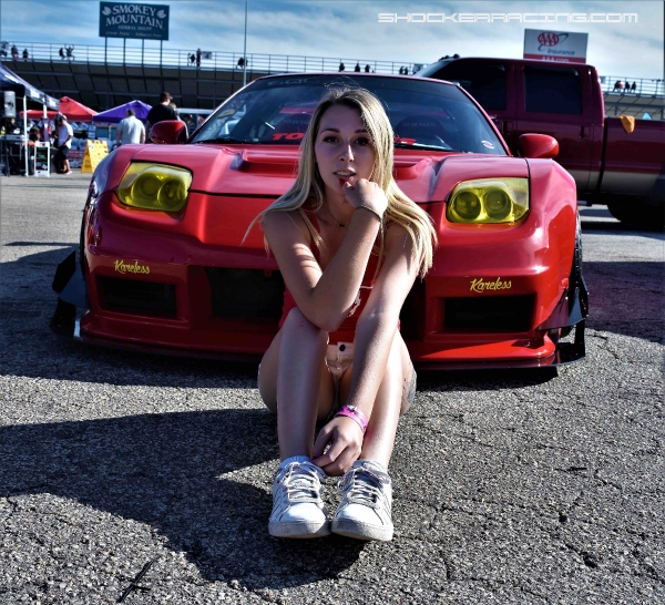 Angie and Miracle at Import Face Off