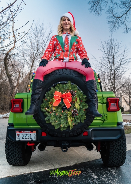 Mojito Jeep JL Wrangler Christmas Photoshoot_2