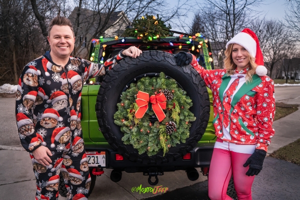Mojito Jeep JL Wrangler Christmas Photoshoot_5