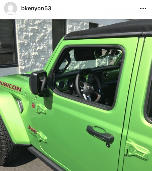 Mojito Green Jeep JL Dash _1